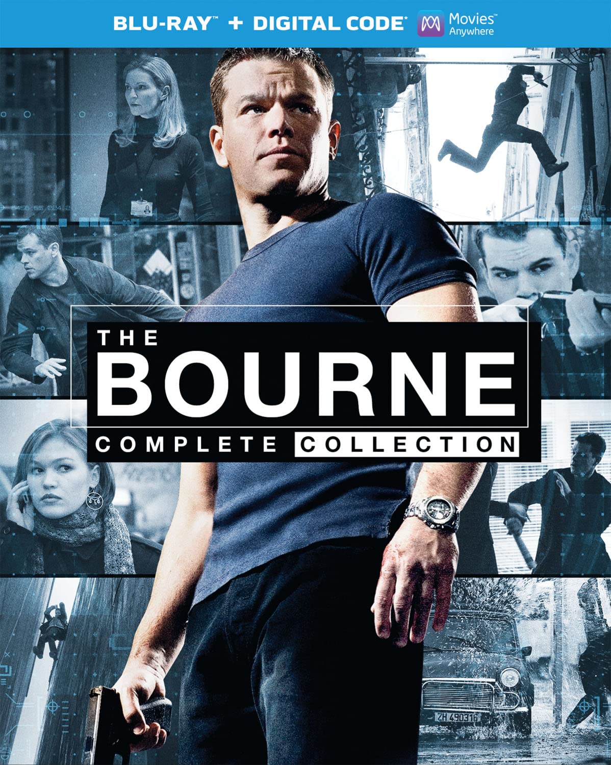 Coleção Completa Blu-ray The Bourne - Universal