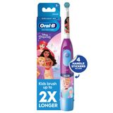Escova De Dentes Infantil Oral-b Com Bateria Disney Princess, Para Crianças A Partir De 3 Anos