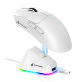 Mouse Sem Fio Para Jogos Attack Shark X11 22k Dpi Rgb Branco