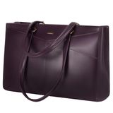 Bolsa Para Laptop Lovevook Para Mulheres Em Couro Impermeável De 15,6"
