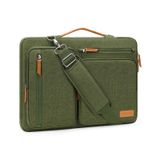 Bolsa De Ombro Para Laptop Mosiso 360 Protective 17-17.3" Olive