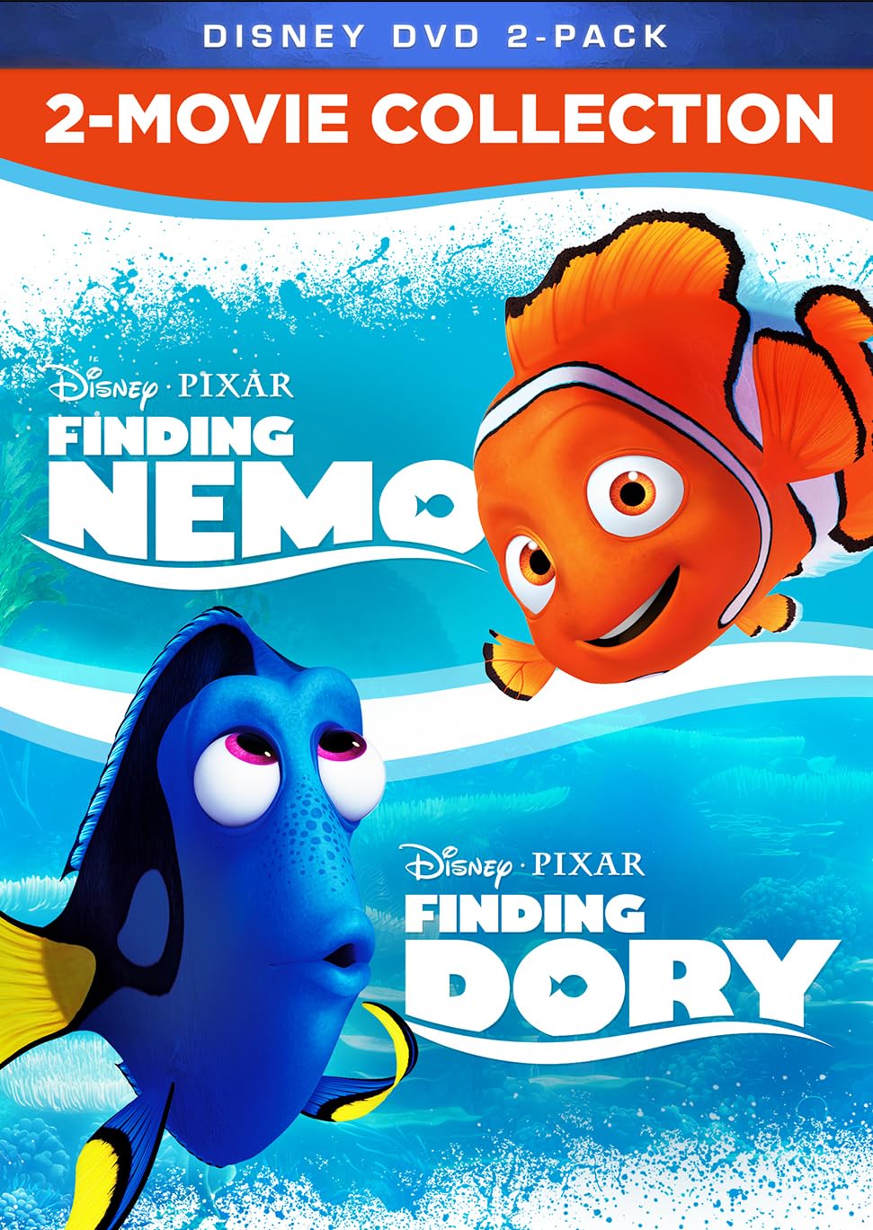 Coleção De Filmes Em Dvd Disney Finding Nemo/finding Dory