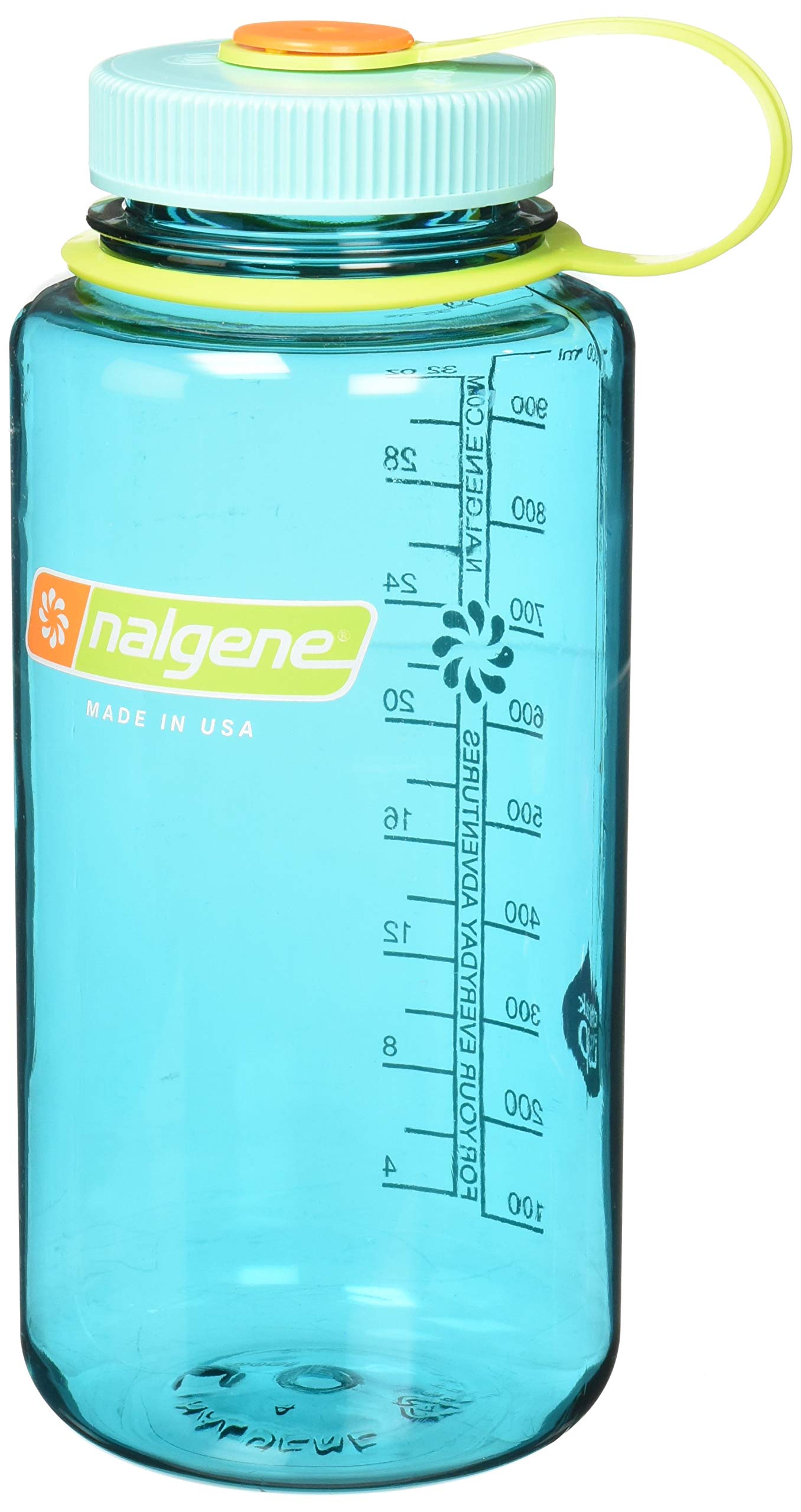 Nalgene Wide Mouth Bottle, 32 Oz, Cerulean