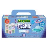 Play Dough Crayola Cosmic Shimmer 20 Banheiras De 90 Ml, Não Tóxica