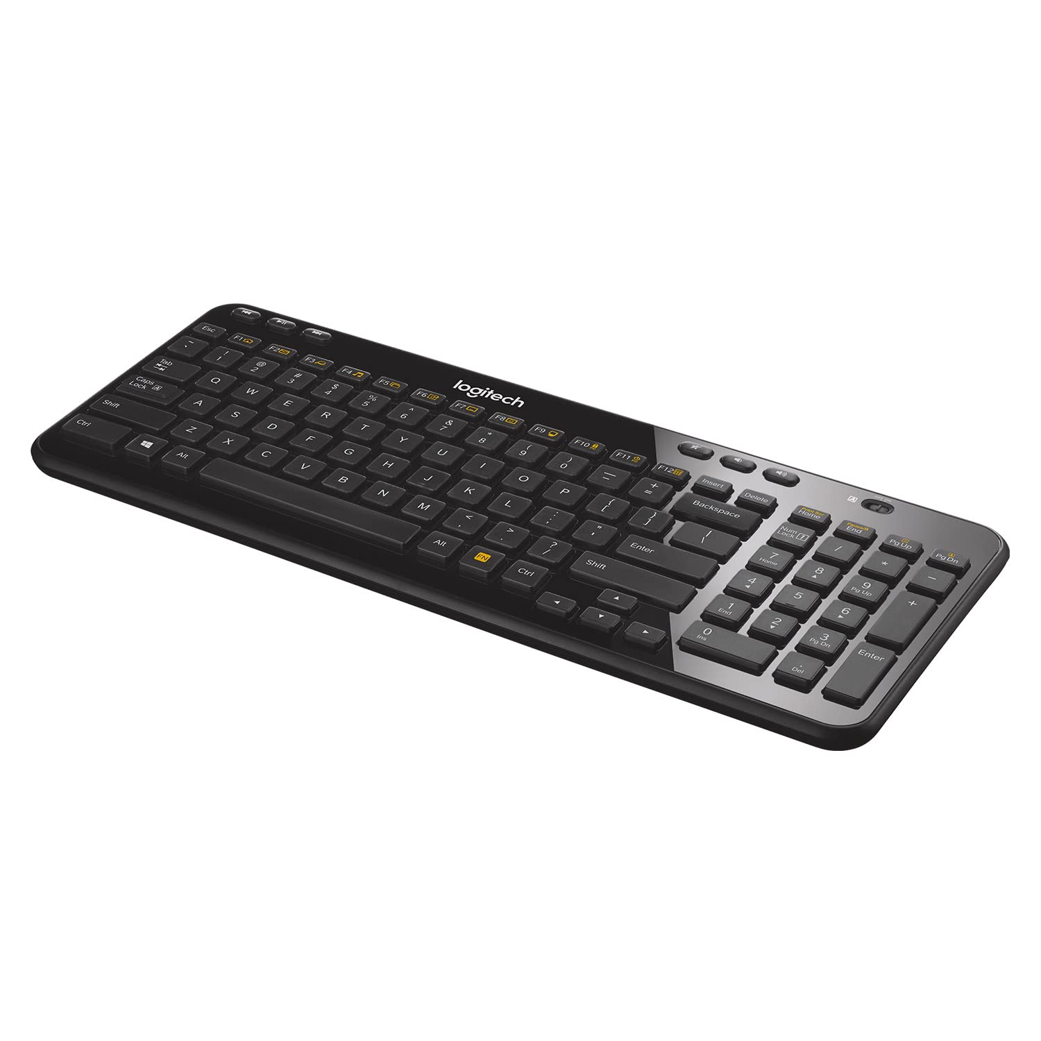 Teclado Sem Fio Logitech K360 Compact Com Bateria Completa De 3 Anos