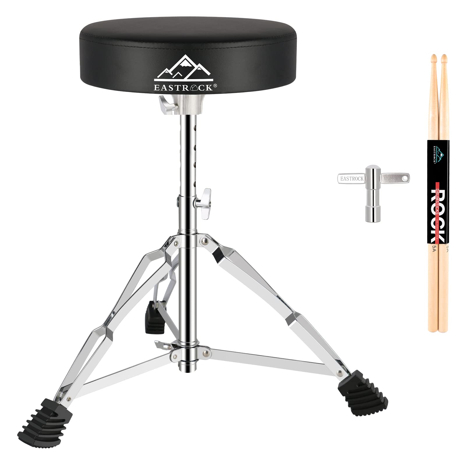 Cadeira De Tambor Acolchoada Drum Throne Eastrock Para Adultos E Crianças