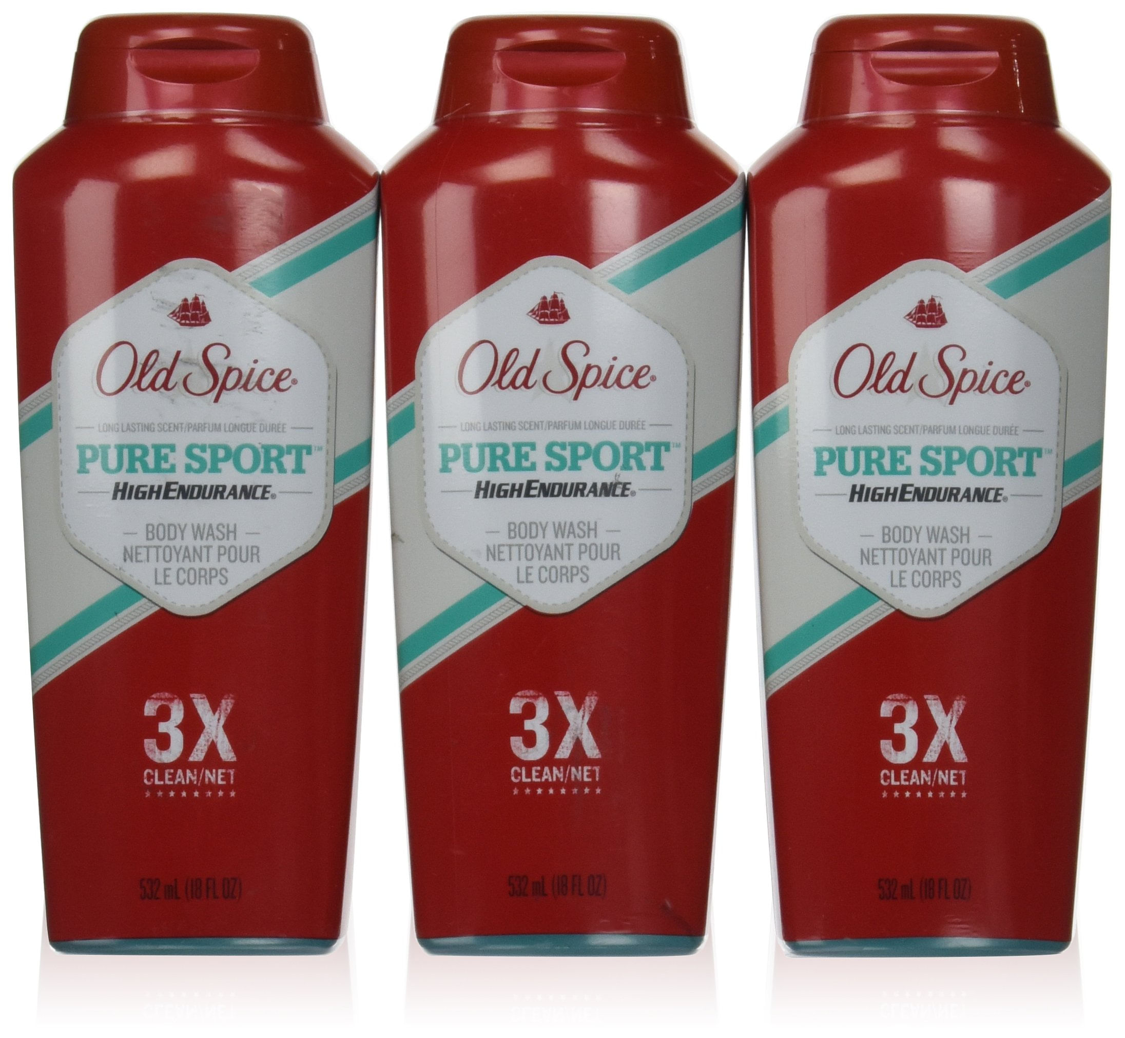 Sabonete Líquido Old Spice 532ml (pacote Com 3)