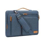 Bolsa De Ombro Para Laptop Mosiso 360 Protective 15-15.6" Haze Blue