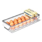 Porta-ovos Para Geladeira Oxo Good Grips Com Bandeja Removível E Tampa