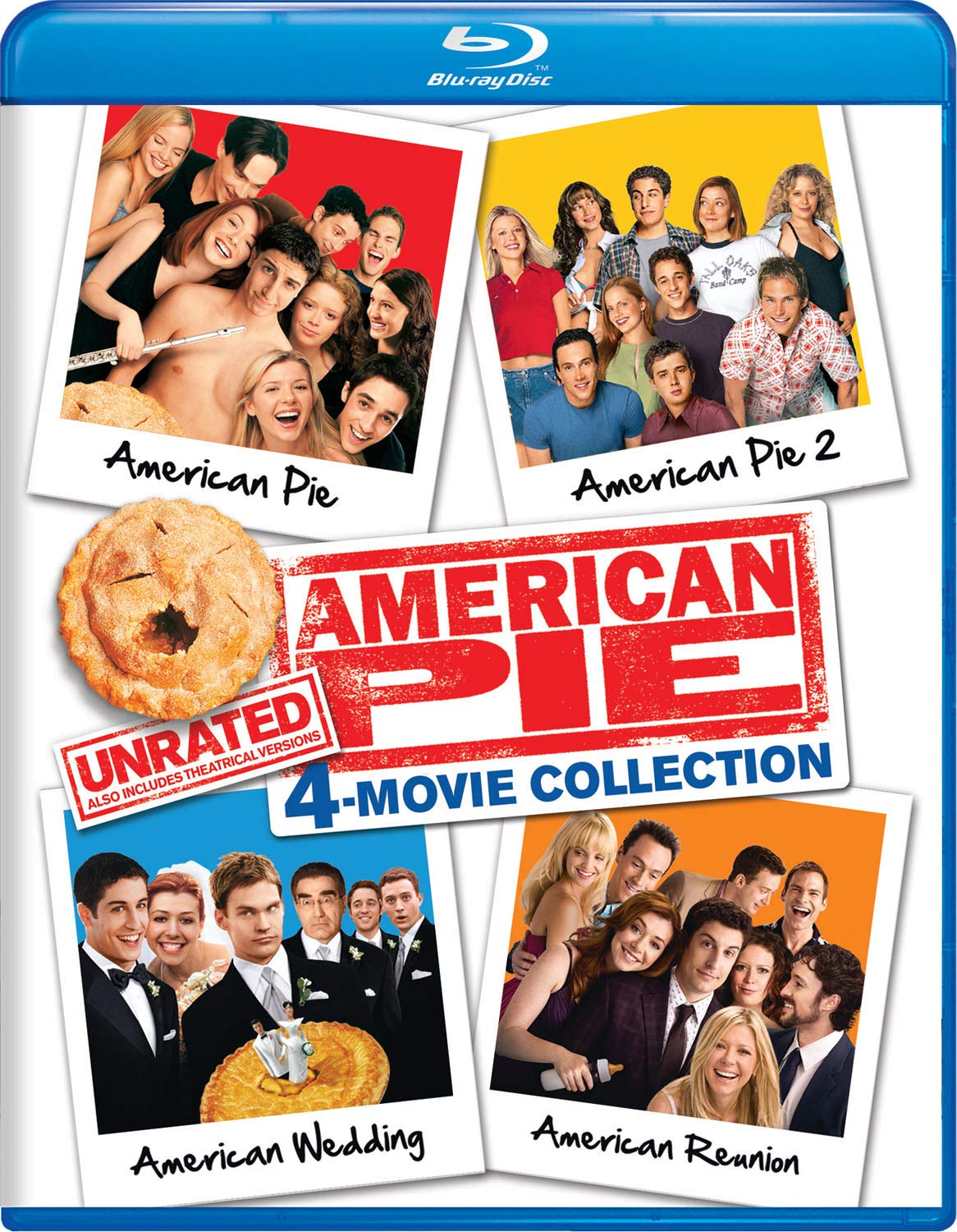 Coleção De Filmes Blu-ray American Pie 4