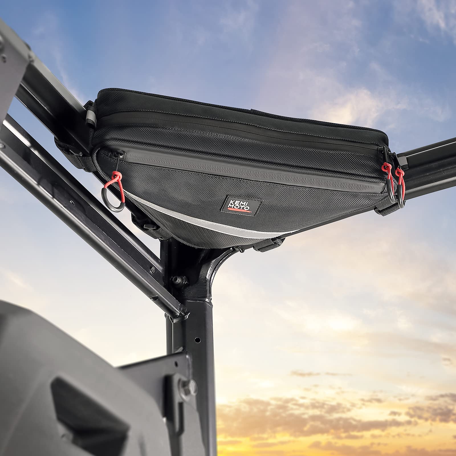 Bolsa De Armazenamento Triangular Utv Roll Bar Kemimoto Resistente À Água