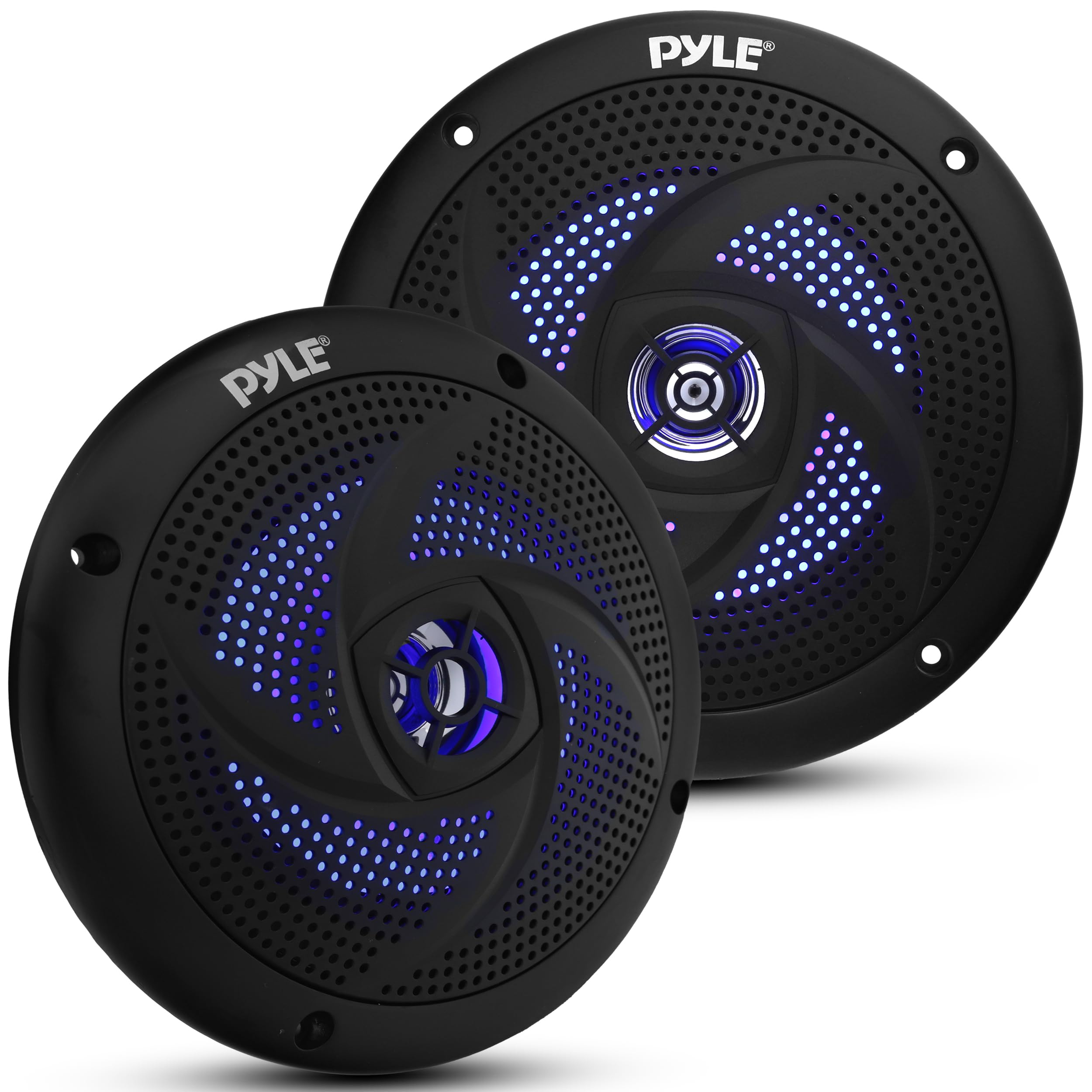 Alto-falantes Marinhos Impermeáveis Pyle Plmrs63bl 6.5" 240w - Preto