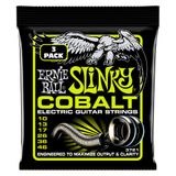Cordas De Guitarra Elétrica Ernie Ball Regular Slinky Cobalt 10-46