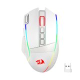 Mouse Sem Fio Para Jogos Redragon M991 26000 Dpi Branco
