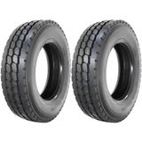 Kit 2 Pneus 275/80r22.5 Liso Misto 18 Lonas 149/146k Ma40a Linglong