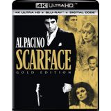 Filme Scarface (1983) Edição Dourada 4k Ultra Hd + Blu-ray + Digital