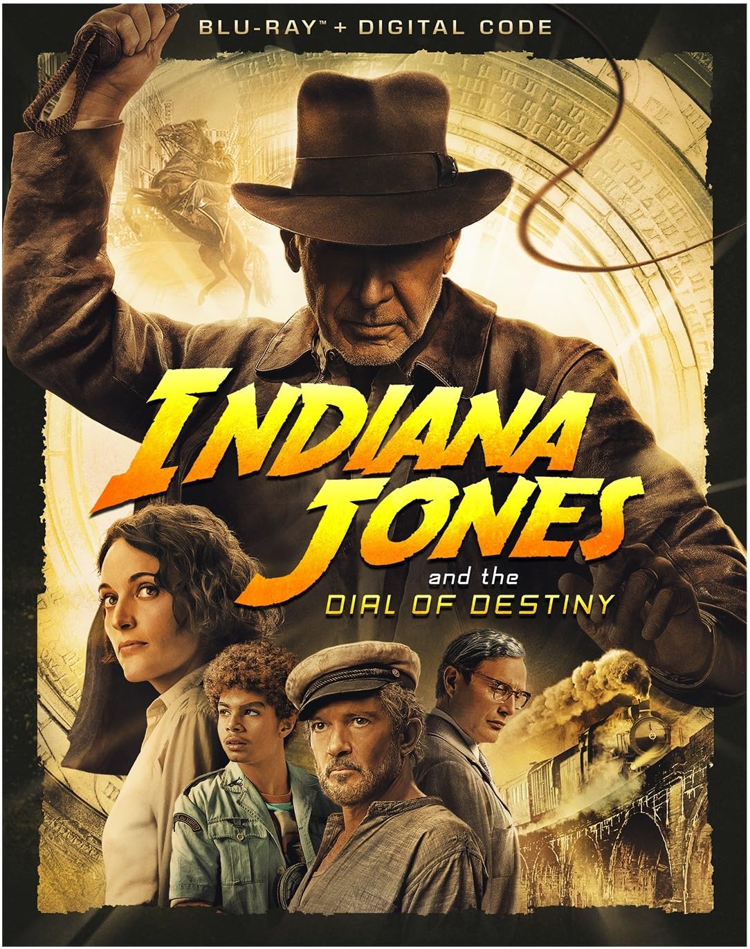 Blu-ray Indiana Jones E O Mostrador De Destiny Disney