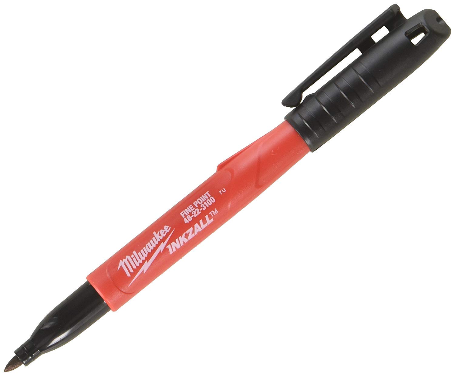 Marker Milwaukee Inkall Jobsite Fine Point Black (pacote Com 24)