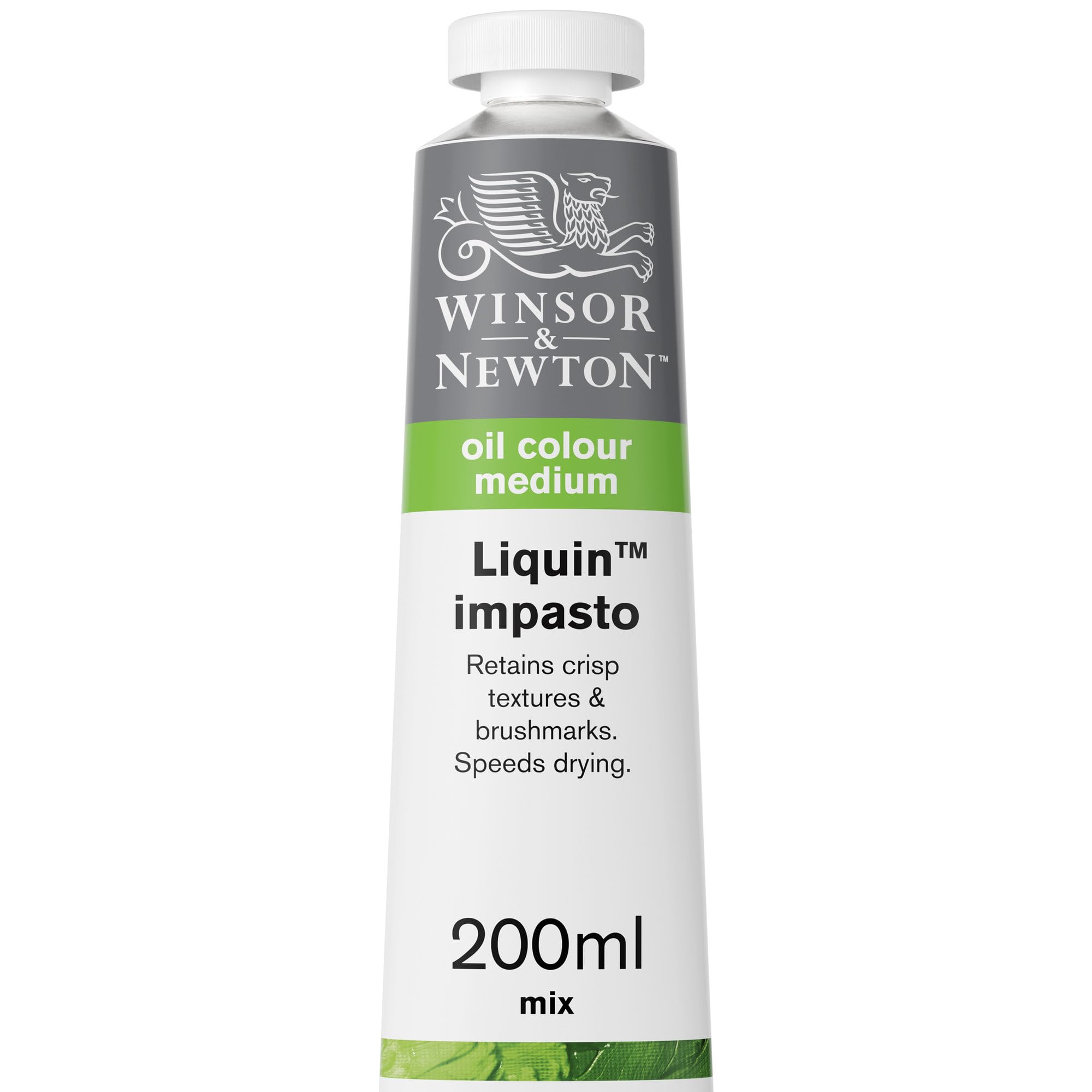 Tubo Médio Winsor &amp; Newton Liquin Impasto De 200 Ml