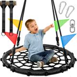 Plataforma Outdoor Spider Web Swing Odoland De 24 Polegadas Para Crianças E Anúncios
