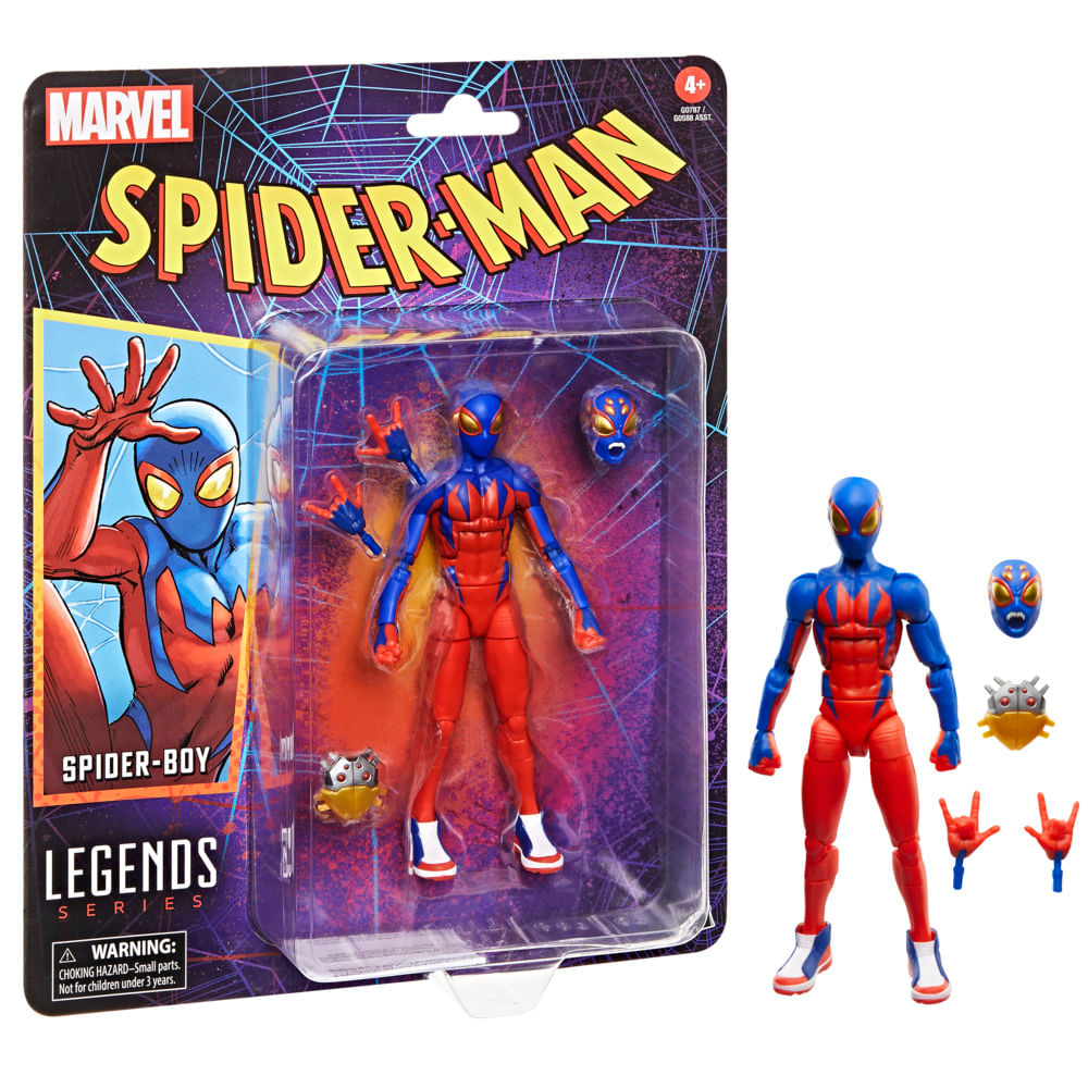 Hasbro Marvel Legends: Spider-boy, Figura Retrô Do Hq