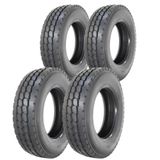 Kit 4 Pneus 275/80r22.5 Liso Misto 18 Lonas 149/146k Ma40a Linglong
