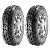 Kit 2 Pneus 185r14 C 8 Lonas 102/100r Over Cargo B3 Sunset