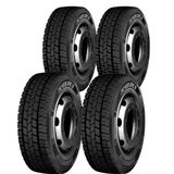 Kit 4 Pneus 215/75r17.5 Borrachudo 16 Lonas 135/133j Robusto E2 Xbri