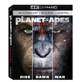 Filme A Origem Do Planeta Dos Macacos/amanhecer Do Planeta Dos Macacos/guerra Pelo Planeta Dos Macacos [4k Uhd]