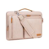 Bolsa De Ombro Para Laptop Mosiso 360 Protective 14 Polegadas Cáqui