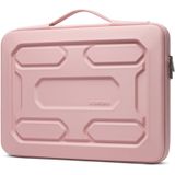 Bolsa Para Laptop Domiso 15,6", À Prova De Choque, Impermeável, Rosa