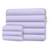 Capa Para Laptop Mosiso 13-14 Polegadas, Manga Fofa, Macbook Air 13 Pu