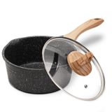 Panela De Molho Jeetee 1.5l Antiaderente Com Tampa Para Fogão De Indução
