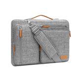 Bolsa De Ombro Para Laptop Mosiso 360 Protective 13 Polegadas Cinza