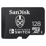 Cartão De Memória Sandisk 128gb Microsdxc Para Nintendo Switch