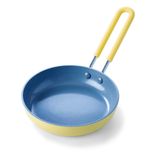 Antiaderente Greenpan Mini Healthy Ceramic, Frigideira Redonda De 5 Polegadas Para Ovos, Sem Pfas, Lavável Na Máquina De Lavar Louça, Alça Stay C