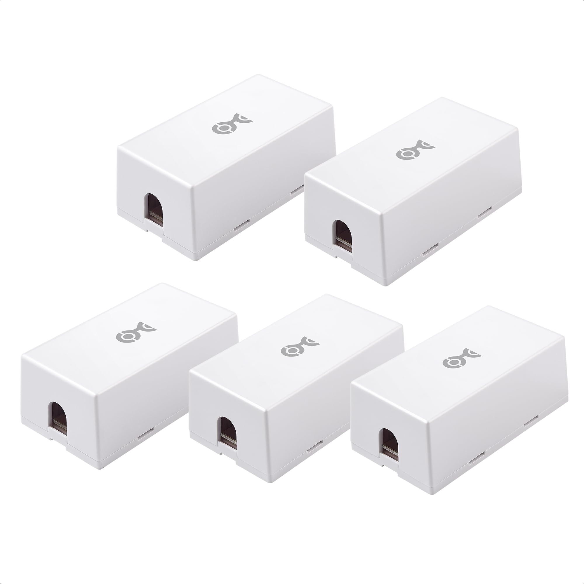 Caixa De Junção Cable Matters Cat 6 Splice White, Pacote Com 5