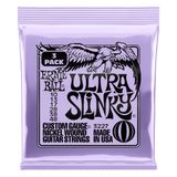 Cordas De Guitarra Elétrica Ernie Ball Ultra Slinky 10-48 Gauge