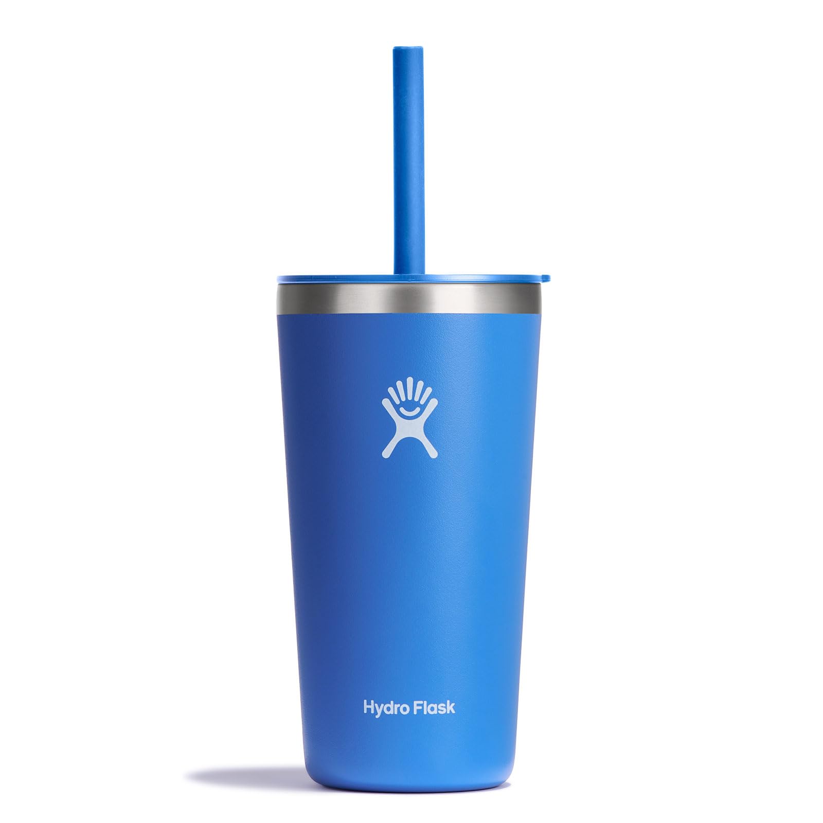 Tumbler Hydro Flask All Around 600 Ml Com Tampa De Palha Em Cascata