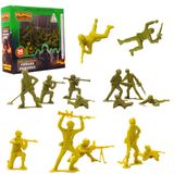 Miniaturas Soldadinhos Forças Armadas 36 Figuras Gulliver