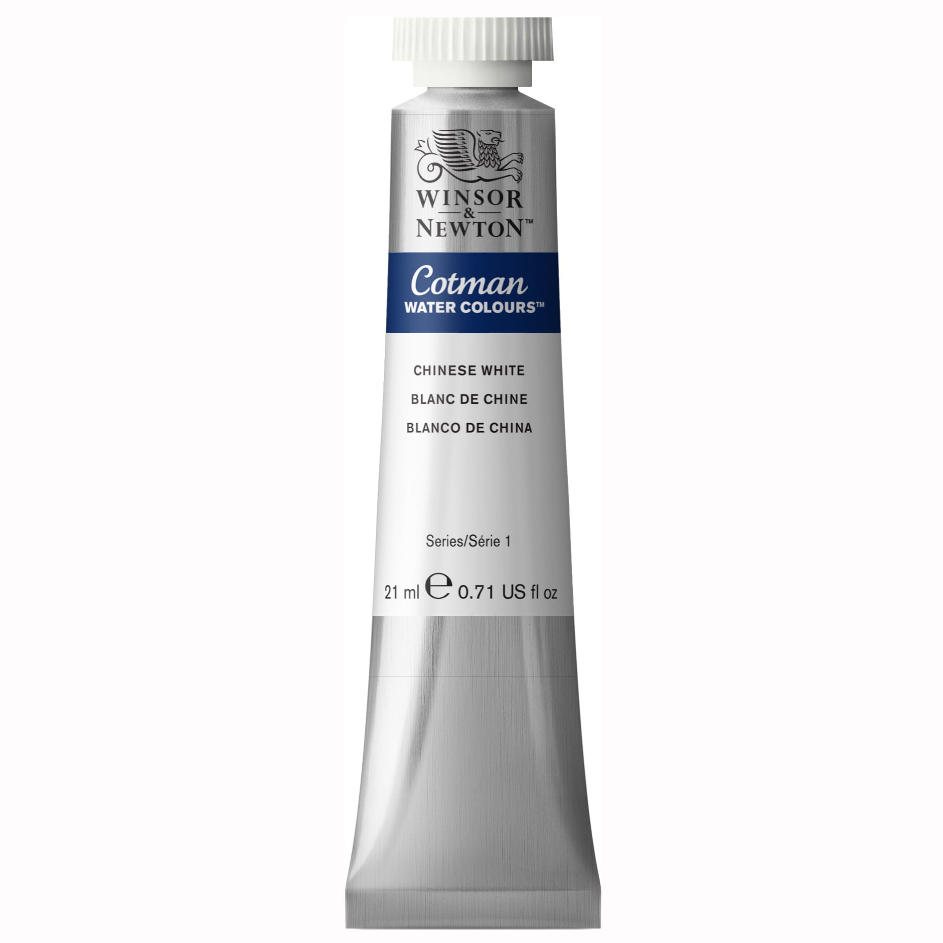 Tinta Aquarela Winsor &amp; Newton Cotman, Tubo De 21 Ml, Branco Chinês