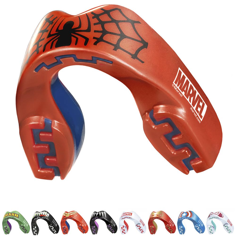 Protetor Bucal Marvel Spider-man Sports Junior Com Estojo