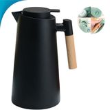 Garrafa Térmica Para Café Com Termômetro E Alça Resistente