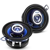 Alto-falantes Estéreo Para Carro Pyle Pl32bl 3,5 Polegadas 120 W - Par