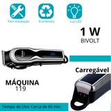 Maquina Kemei Profissional De Cortar Cabelo