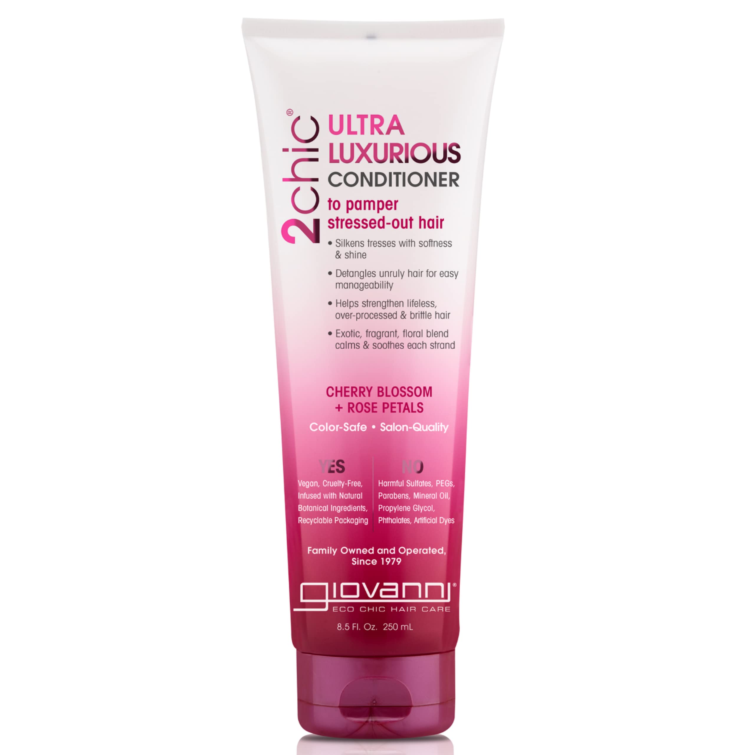 Condicionador Giovanni 2chic Ultra-luxuoso Acalma Cabelos Cacheados 250ml