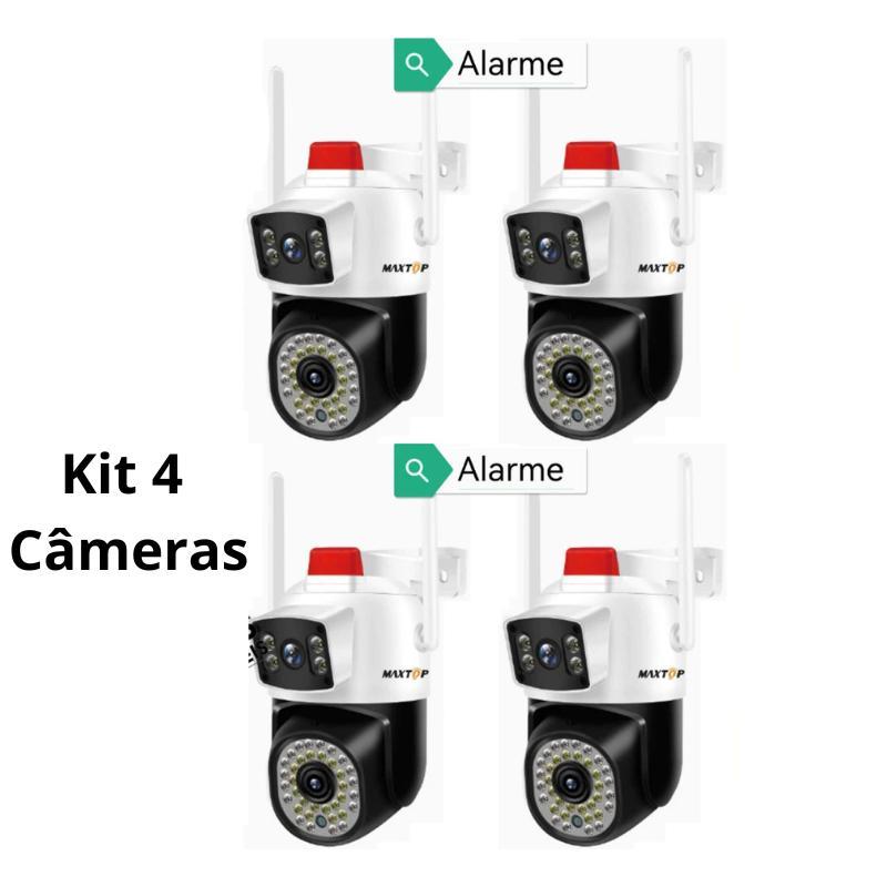 Kit 4 Câmera Segurança Wifi Externa Yoosee Sem Fio Ful Hd - Carrefour