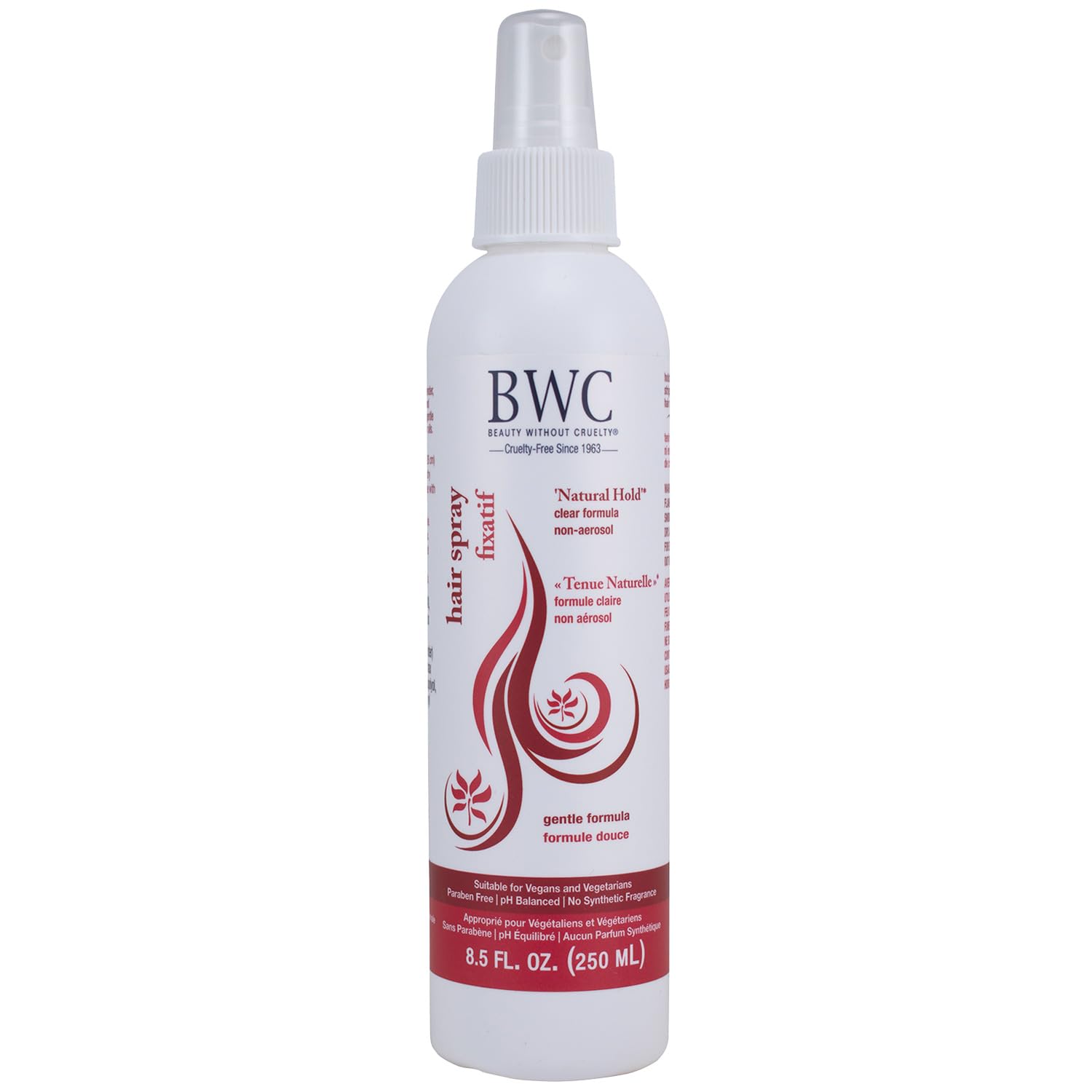 Spray De Cabelo Beauty Without Cruelty Natural Hold 250ml