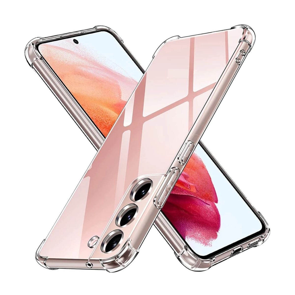 Capinha Silicone Antichoque Transparente Compatível Com Samsung S24 Fe