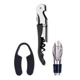 Kit 3 Acessórios Para Vinho Full Fit 24831